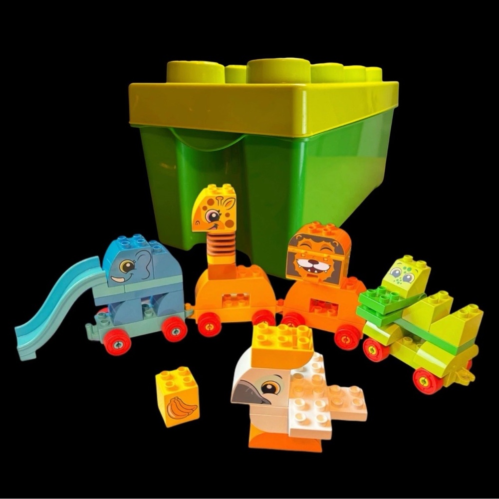 LEGO Duplo Set 10863 - My First Animal Brick Box - 32 Pcs Complete Set + Box